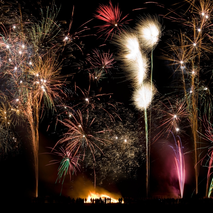 Bonfire Night also known as Guy Fawkes night